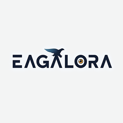 a sleek minimal and modern logo for eagalora a creative company specializing in 3d animation and gr .png
