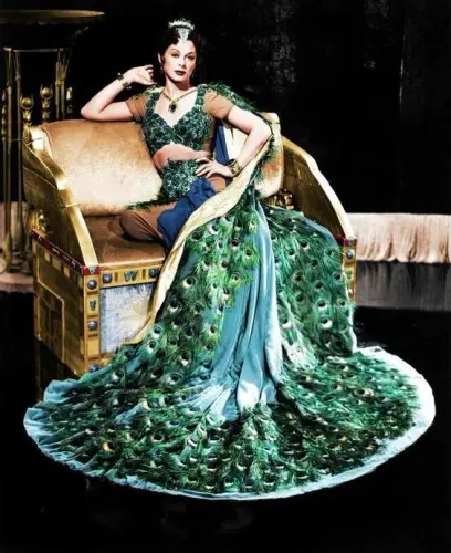the 1949 samson delilah peacock dress that won edith head v0 iy6390g08rke1.webp