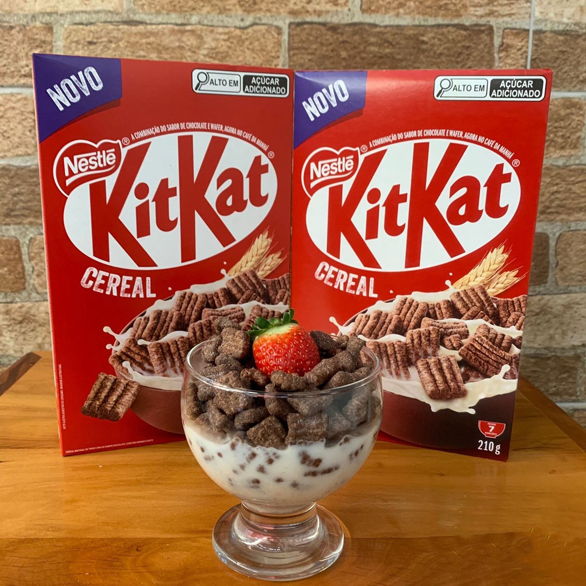 Cereal Matinal Chocolate Kitkat Caixa 210g