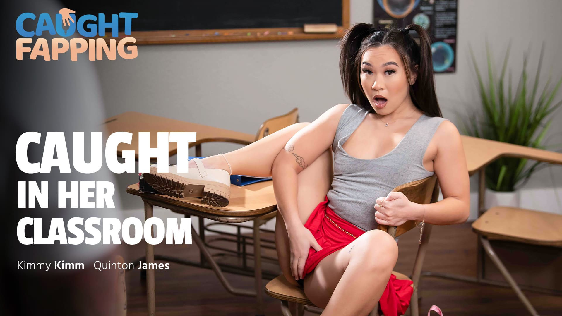 CaughtFapping 25 03 16 Kimmy Kimm Caught In Her Classroom [ 1080p]