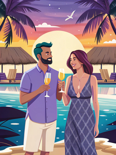 couple celebrating their honeymoon in maldives.jpg