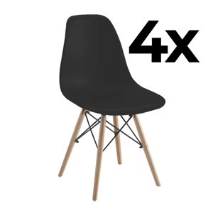 4 sillas de diseño nórdico