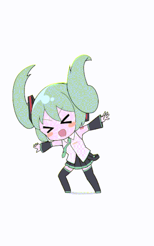 hatsune miku vocaloid drawn by m.gif