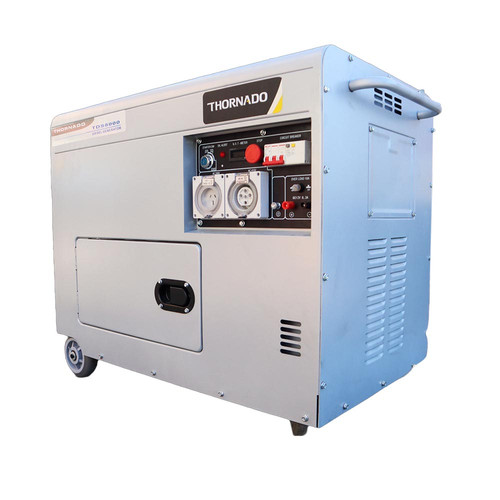 10Kva Silent Diesel Generator Key Start 3 Phase Thornado 667cc Engine.jpg