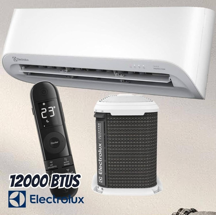 Ar-condicionado Split Electrolux Inverter 12.000 BTUs Frio Home Comfort JI12F