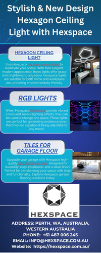 Stylish & New Design Hexagon Ceiling Light with Hexspace.jpg