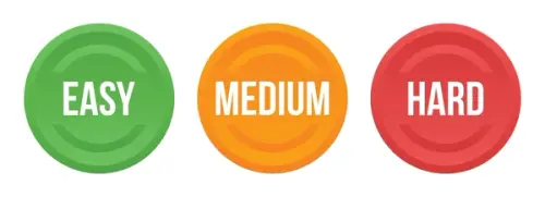 easy medium hard round button 600nw 2111126015.webp