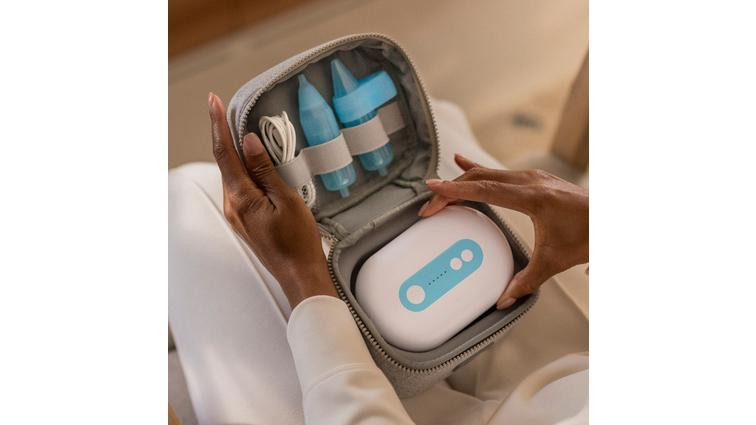 None This hospital-grade snot sucker makes it easier to clear your baby’s nose