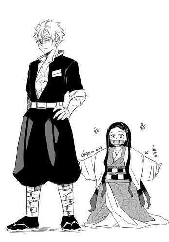  kamado nezuko and shinazugawa sanemi kimetsu no yaiba drawn by moonlight 0423 sample 032bf9451fc3dc.jpg