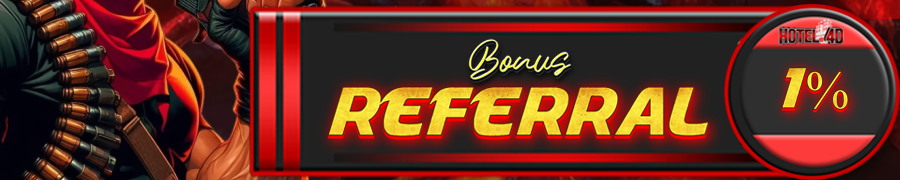 HOTEL4D Bonus Referral Up To 1%