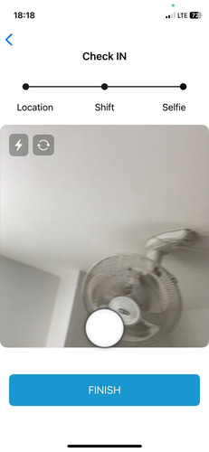 Showing Finish button eventhough Image is not captured.jpg