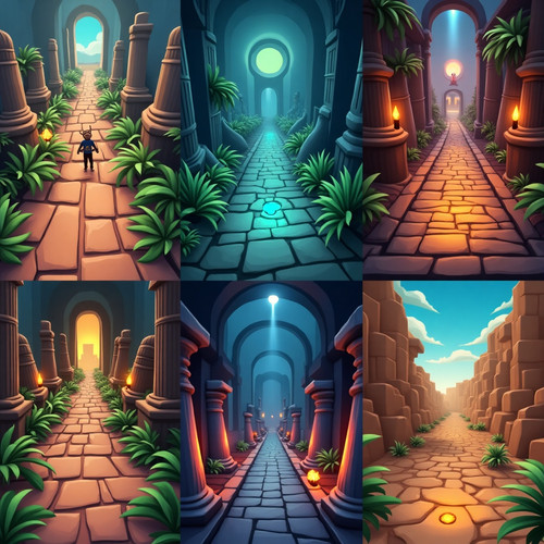 Flux Dev Create a set of unique highquality 3Dstyle game track 1.jpg