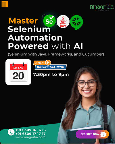 Selenium Automation Powered With AI New Batch Starts 20th March 7.30pm 9.jpg