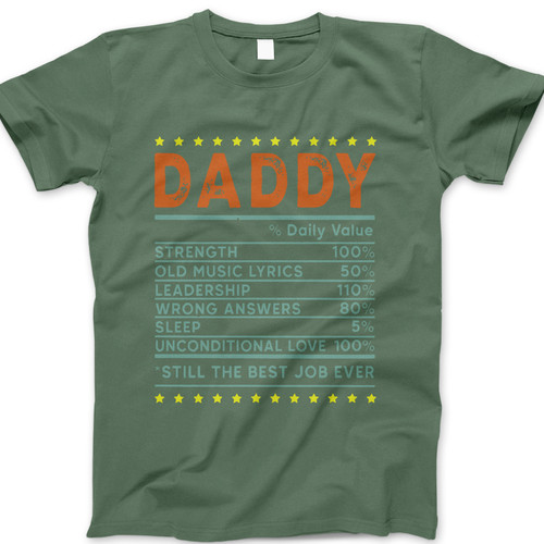 Photograph of four blank t-shirts greys beige and army green. Clipping path included. Ready for your.jpg