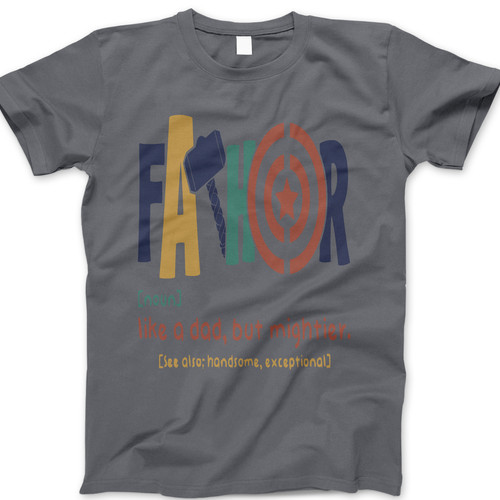 Photograph of four blank t-shirts greys beige and army green. Clipping path included. Ready for your.jpg