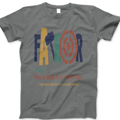 Photograph of four blank t-shirts greys beige and army green. Clipping path included. Ready for your.jpg