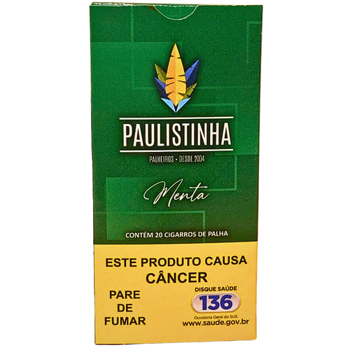Cigarro de Palha Paulistinha Menta Maço Display.png
