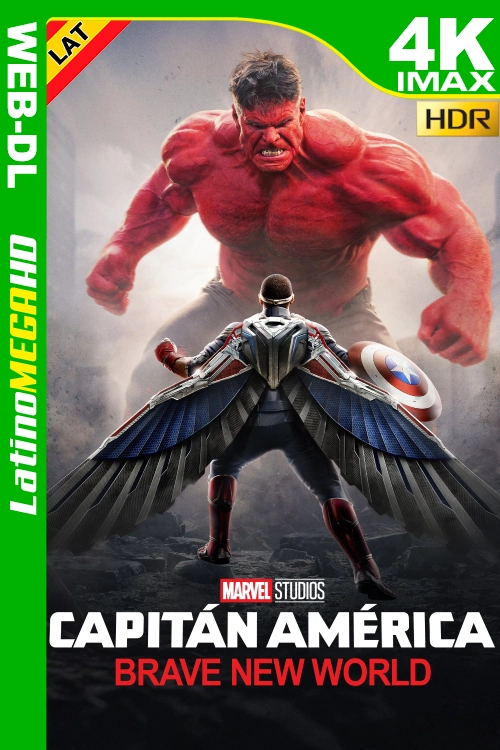 Capitán América: Un nuevo mundo (2025) Latino UltraHD HDR10 DSNP WEB-DL IMAX 2160P