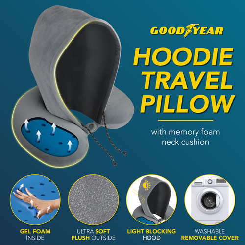 GY1853 Gel Infused Hoodie Pillow (Gray) AMZ 05.jpg