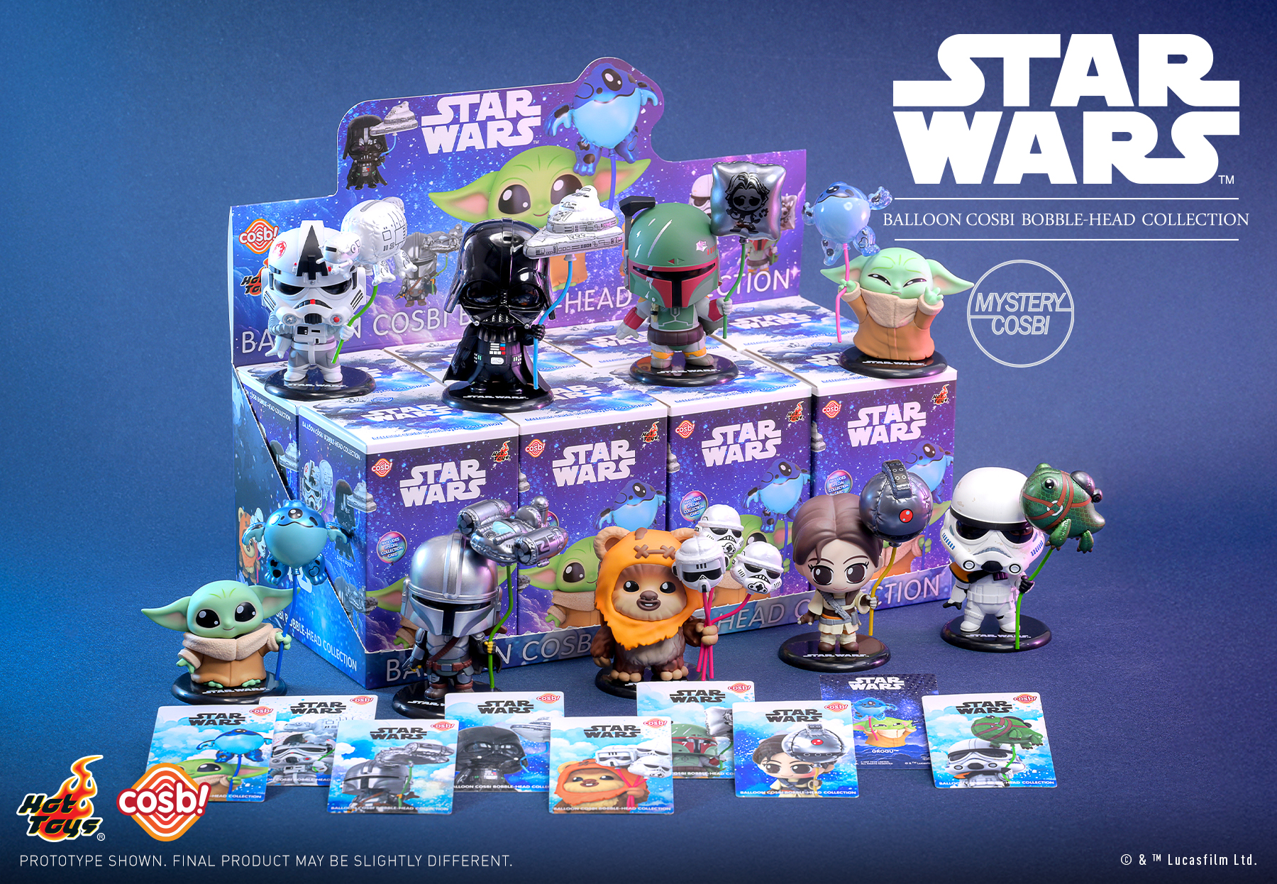 The Force Is Light as Air with the Star Wars Balloon Cosbi Collection The Force Is Light as Air with the Star Wars Balloon Cosbi Collection