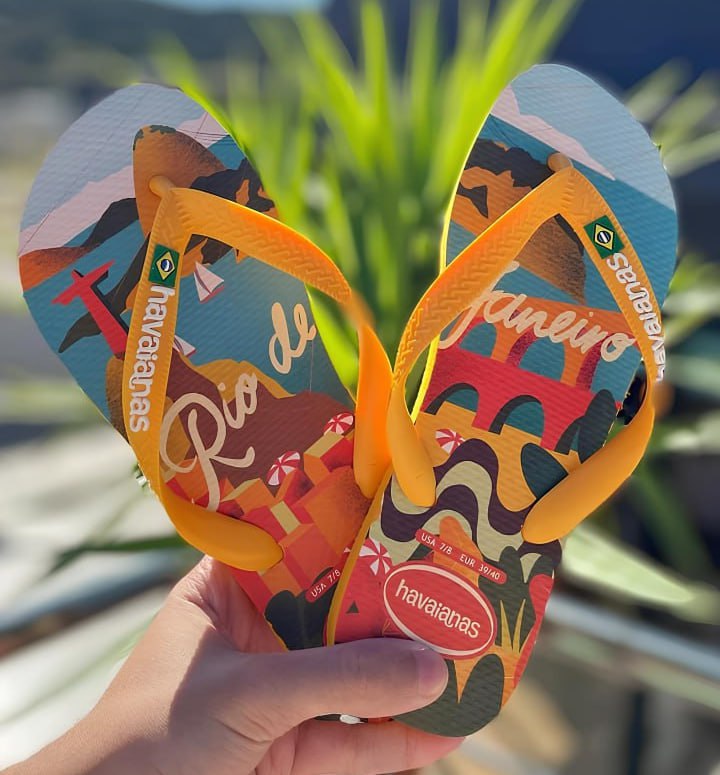 Chinelo Havaianas Top Postcard Original Lançamento
