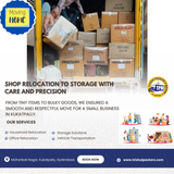 Helping a small business in Kukatpally relocate their items to storage today.