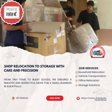 Shop Relocation to Storage with Care and Precision