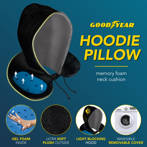 GY1852 Gel Infused Hoodie Pillow (Black) AMZ 05.jpg