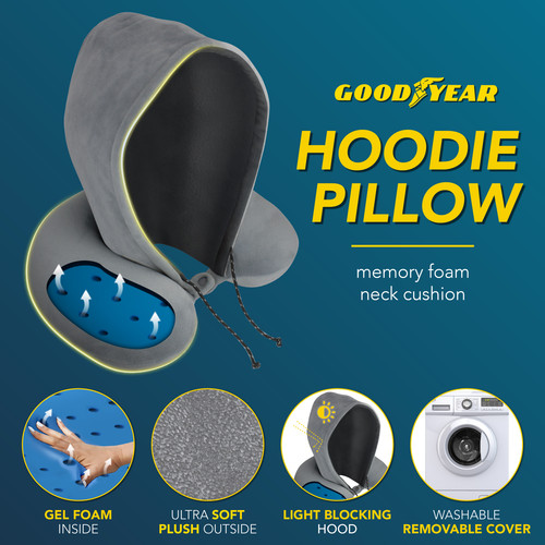 GY1853 Gel Infused Hoodie Pillow (Gray) AMZ 05.jpg