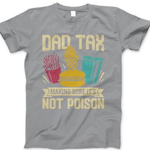 Photograph of four blank t-shirts greys beige and army green. Clipping path included. Ready for your.jpg