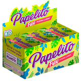 Piteira Papelito Fun Large Livreto C 36 Piteiras Caixa