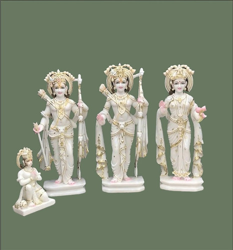 Ram Sita Marble Statue for Handcrafted Spiritual Beauty | Salvik.jpg