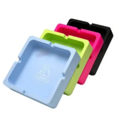 Cinzeiro de Silicone Quadrado Multiuso Squadafum 10x10 cm.png