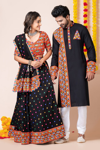 4506 2 Heavy Multi Embroidery Navratri Couple Set scaled.jpg
