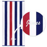 1617 Velour Striped Towels 44