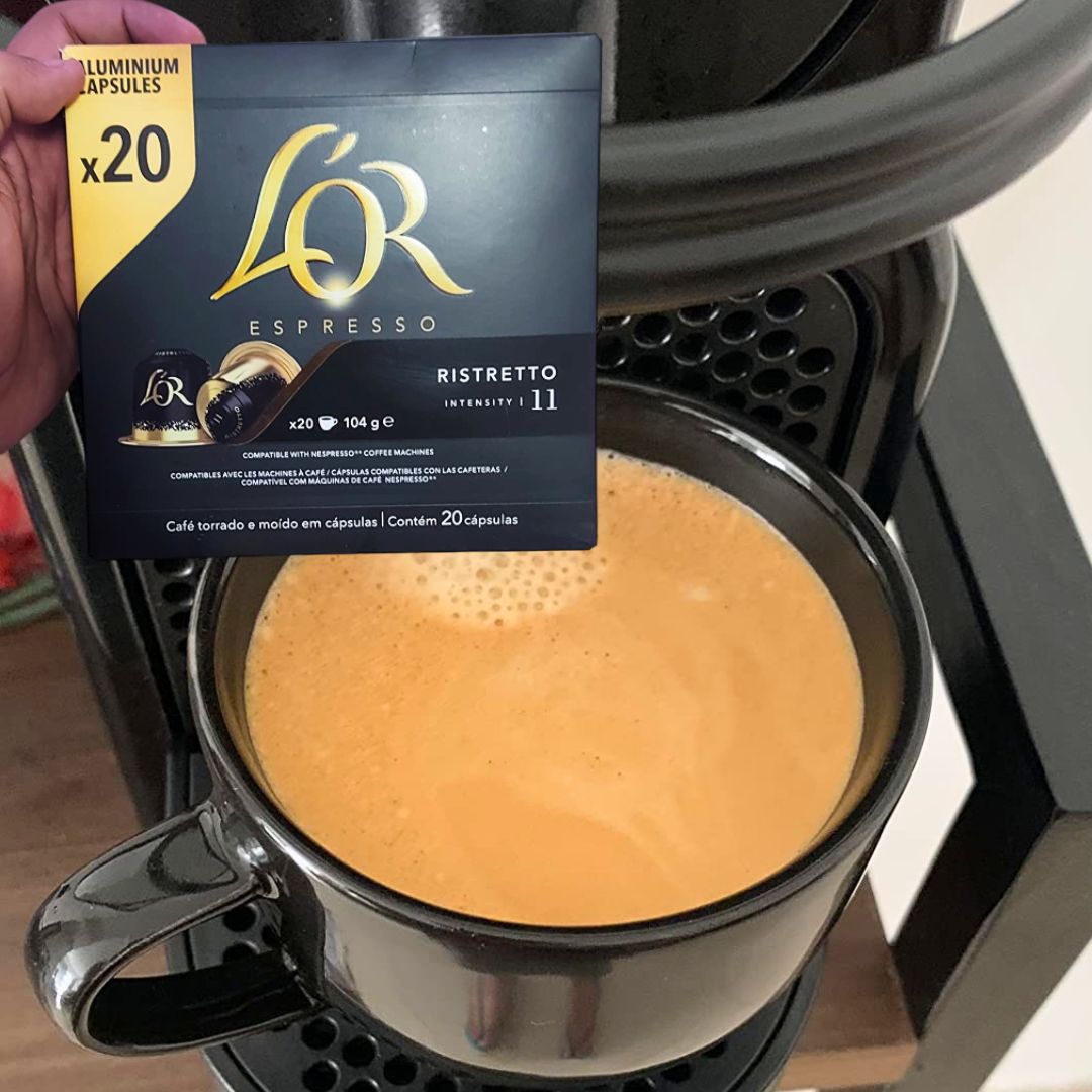 L’OR Cápsulas De Café Ristretto -1 Pacote Com 10 Cápsulas