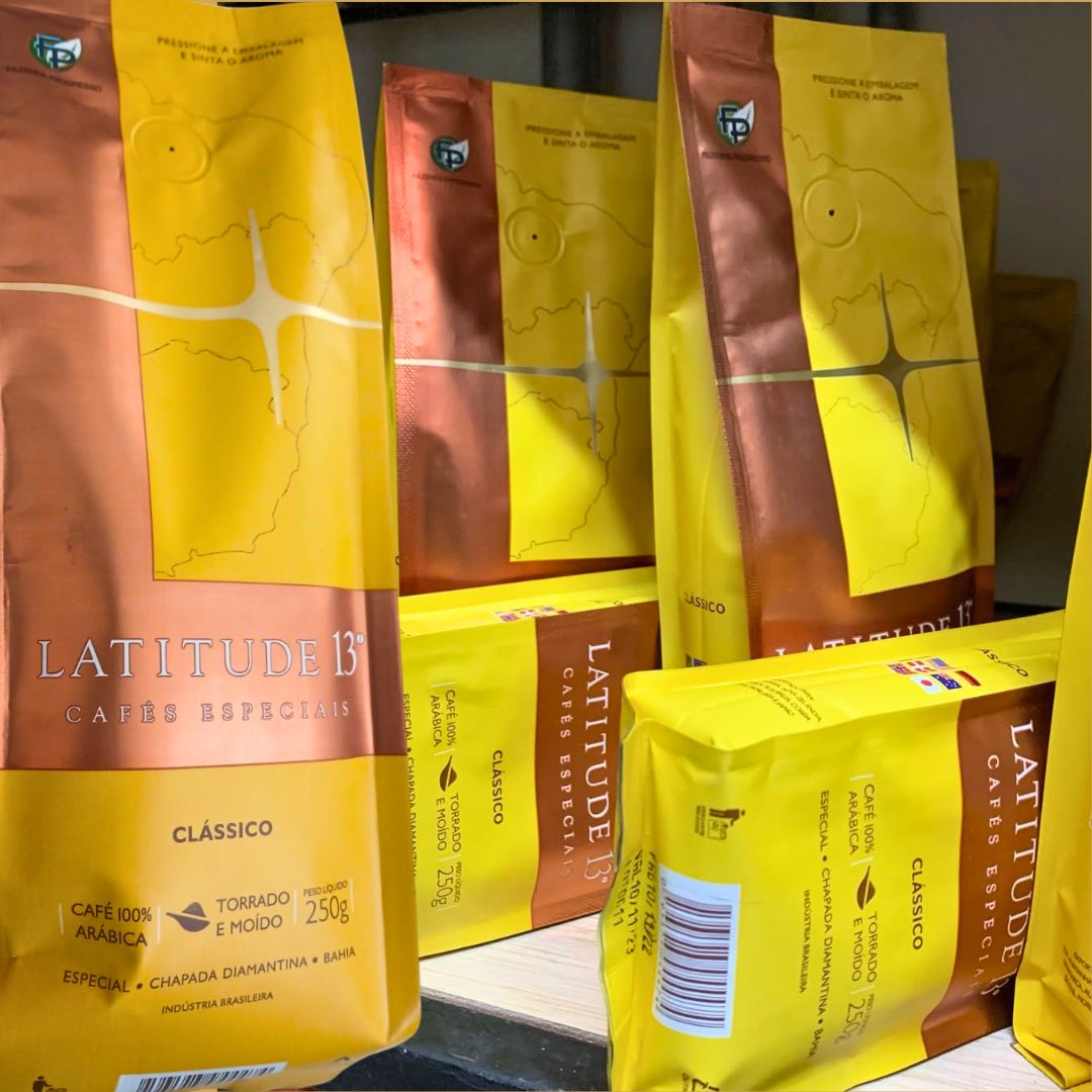 Café Clássico Torrado e Moído Latitude 13 250g