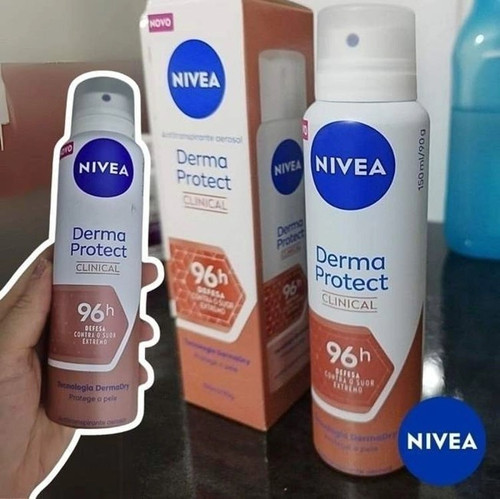 NIVEA Desodorante Antitranspirante Aerossol Derma Protect Clinical 150ml.jpg