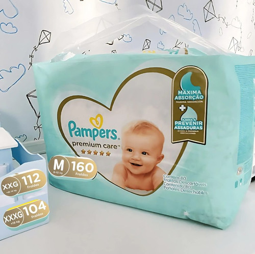 Fralda Pampers Premium Care M 160 fraldas.jpg