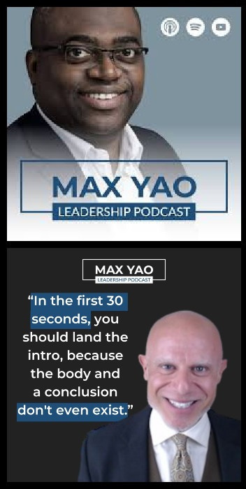 Max Yao Leadership Podcast sales guest Richard Blank Costa Ricas Call Center.1