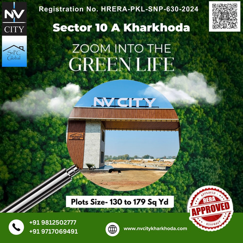 NV City is located in Kharkhoda. It's a promising place for building your dream home, away from the.jpg