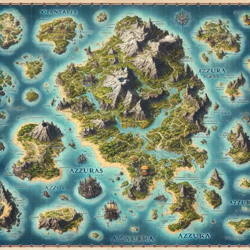 DALL·E 2025 03 12 12.13.34 A detailed fantasy map of the continent Ocelmia, consisting of thousands .webp