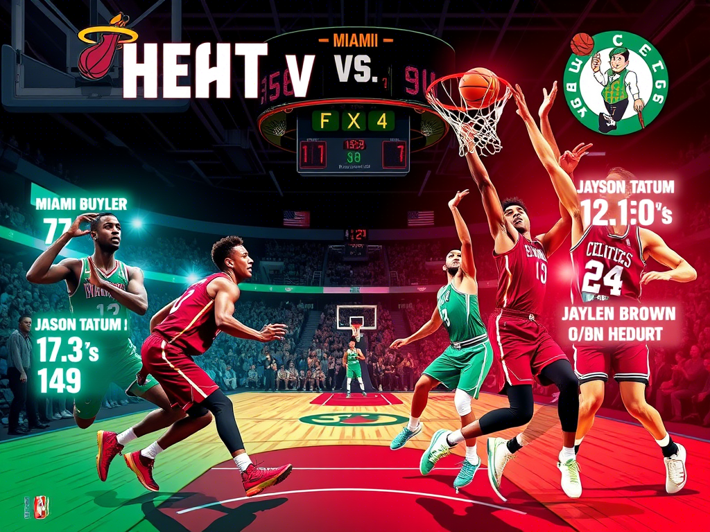 Miami Heat vs Boston Celtics match player stats