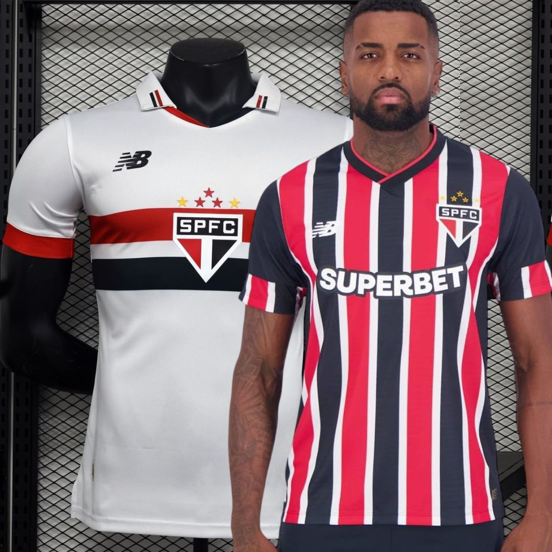 Camisa New Balance NB SPFC 2024 Away Torcedor C/P, Masculina