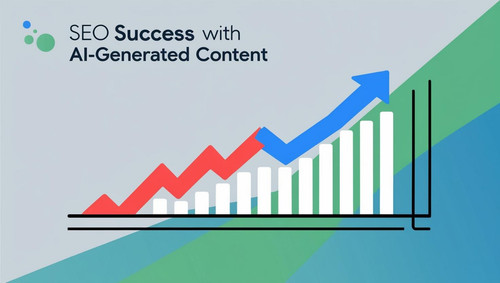 Graph showing SEO success With the right strategy, computer made content can soar in Google’s rankin