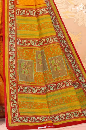 URTA PANKHI Dark Orange Pallu View.png
