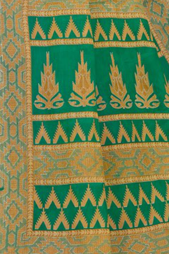 URTA PANKHI Deep Sea Green Fabric.png