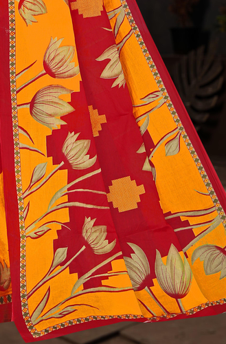 Nargis vol 04 Venetian Red Pallu View.png