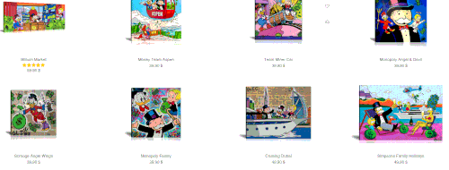 Scrooge McDuck Painting.gif