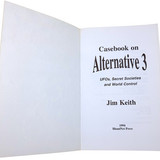 Casebook on Alternative 3 1994 Jim Keith 1st Edition UFOs Secret Societies (2)